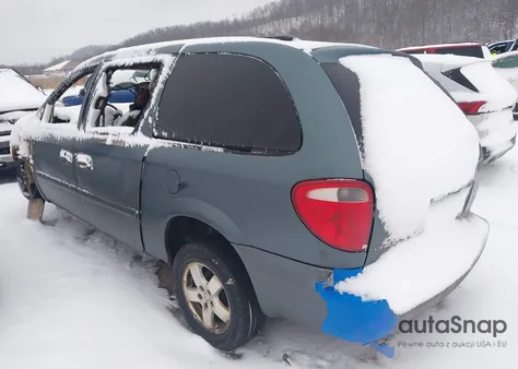 2005 Dodge Grand Caravan Sxt из США, поврежденный, VIN 2D4GP44L75R264192